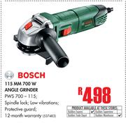 Bosch 115mm 700W Angle Grinder