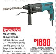 Makita 710W 22mm Rotary Hammer