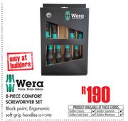 Wera 8-Piece Comfort Screwdriver Set