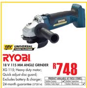 Ryobi 18v 115 MM Range Grinder