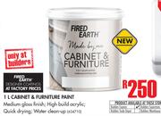 Fired Earth Cabinet & Furniture Paint-1Ltr