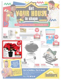 Builders Inland : Get your house in shape (21 Nov - 31 Dec 2017), page 1