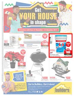 Builders Inland : Get your house in shape (21 Nov - 31 Dec 2017), page 1