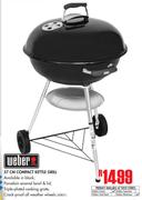 Weber 57cm Compact Kettle Grill