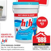 Hth Granular + Chlorine-25Kg