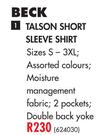 Beck Talson Short Sleeve Shirt