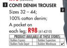 Conti Denim Trouser