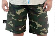 Beck Cargo Camo Shorts