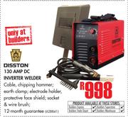 Disston 130 AMP DC Inverter Welder