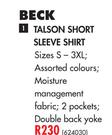 Beck Talson Short Sleeve Shirt