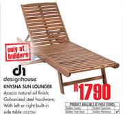 Designhouse Knysna Sun Lounger