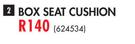 Designhouse Box Seat Cushion