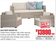 Mali Patio Lounge Set-Per Set