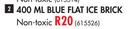 Campmaster 400ml Blue Flat Ice Brick(Non Toxic)
