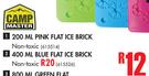 Campmaster 200ml Pink Flat Ice Brick(Non Toxic)