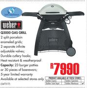Weber Q3000 Gas Grill