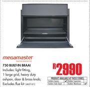 Megamaster 750 Built In Braai