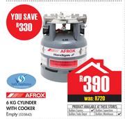 Afrox Cylinder With Cooker