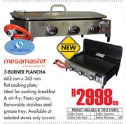 Megamater 3-Burner Plancha