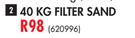 Blue Chem 40Kg Filter Sand