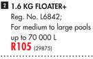 Hth 1.6Kg Floater+