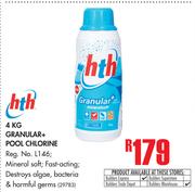 Hth 4Kg Granular+ Pool Chlorine