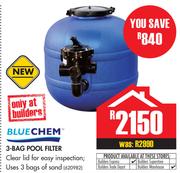 Bluechem 3 Bag Pool Filter