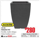Addis 30cm Parlemo Pot