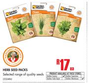 Herb Seed Packs-Each