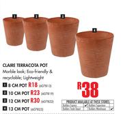 Claire Terracota 13cm Pot