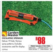 Garden Master Oscillating Sprinkler