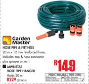 Garden Master Hose Pipe & Fittings