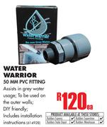 Water Warrior 50mm PVC Fitting