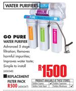 Go Pure Replacement Filter Pack