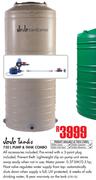 Jojo Tanks 750Ltr Pump & Tank Combo