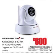 Security Mate Camera Pan & Tilt HD