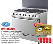 Goldair 5 Burner Electric/Gas Oven