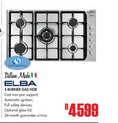 Elba 5 Burner Gas Hob