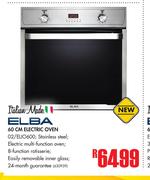 Elba 60cm Electric Oven 02/ELIO600