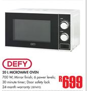 Defy 20Ltr Microwave Oven