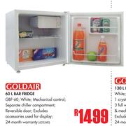 Special Goldair 60Ltr Bar Fridge GBF 60 m.guzzle .za