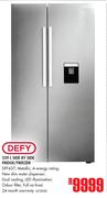 Defy 559Ltr Side By Side Fridge/Freezer DFF437