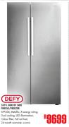 Defy 559Ltr Side By Side Fridge/Freezer DFF436