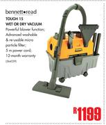 Bennett Read Tough 15 Wet Or Dry Vacuum