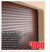 Roll Up Garage Door-2400mm x 2100mm