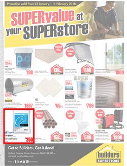 Builders Kokstad : Super value at your Super store (23 Jan - 11 Feb 2018), page 1