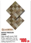 Mosaic Porcelain Combo-Per Pack