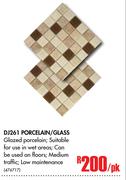 DJ261 Porcelain/Glass-Per Pack