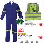 Ross Reflective Conti Suit & Gloves