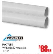 Marley PVC Tube WPE313-50mm x 6m Each